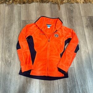 Cozy Auburn Tigers Jacket | Columbia Plush Fleece | Womens Size Small